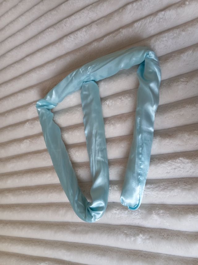 Rizador de pelo azul sin calor