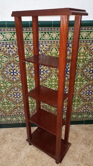 Estantería librería madera marrón
