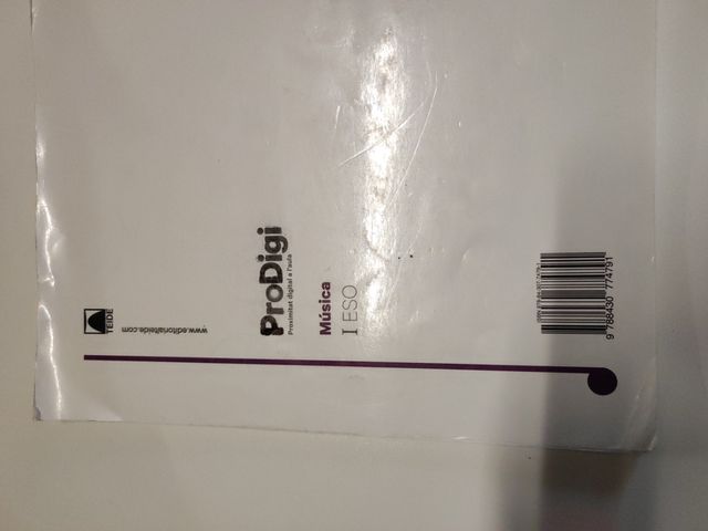 Quadern ProDigi. Música I ESO