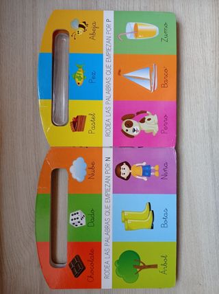 Libro para escribir "Primeras palabras" (3-5 años)