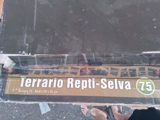 Terrario Repti Selva 75l + Kit UV