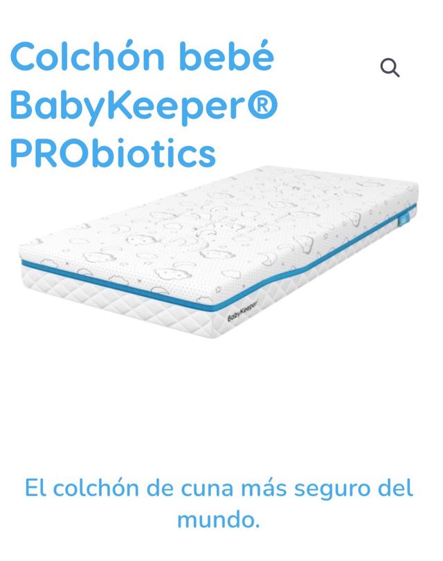 Colchón bebé BabyKeeper PRObiotics