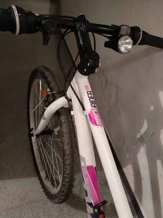 Bicicleta montaña BTWIN 26" (cambio trasero caído)