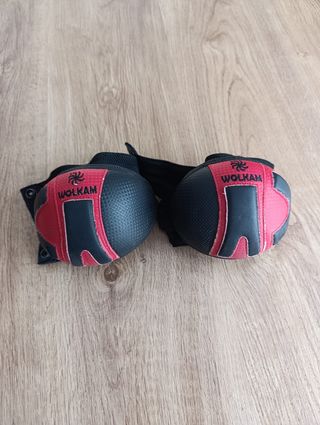 Espinilleras, rodilleras y guantes hockey patines