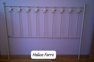 Cabecero Helios Ferro blanco