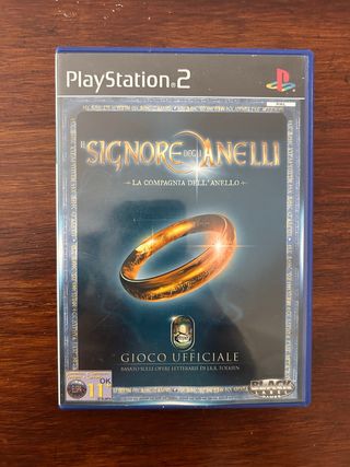 PS2 Il Signore degli Anelli La Compagnia Anello