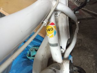 Bicicleta niño 16" blanca