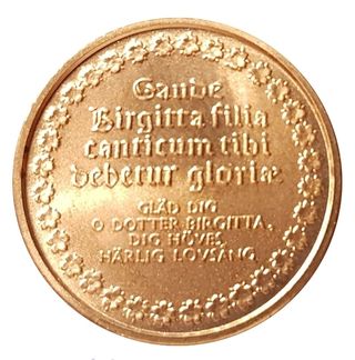 Medalla Santa Brígida - Suecia