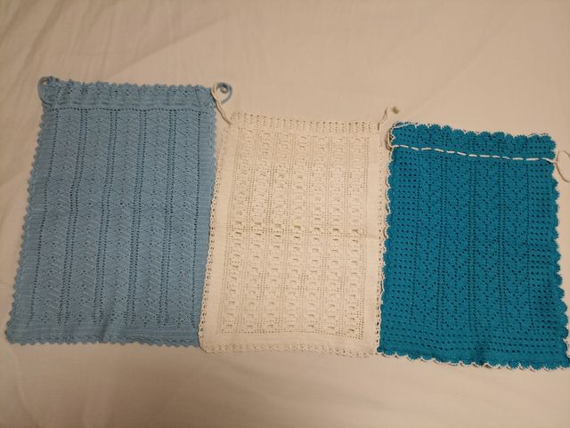 3 Sacos de pan hechos a mano