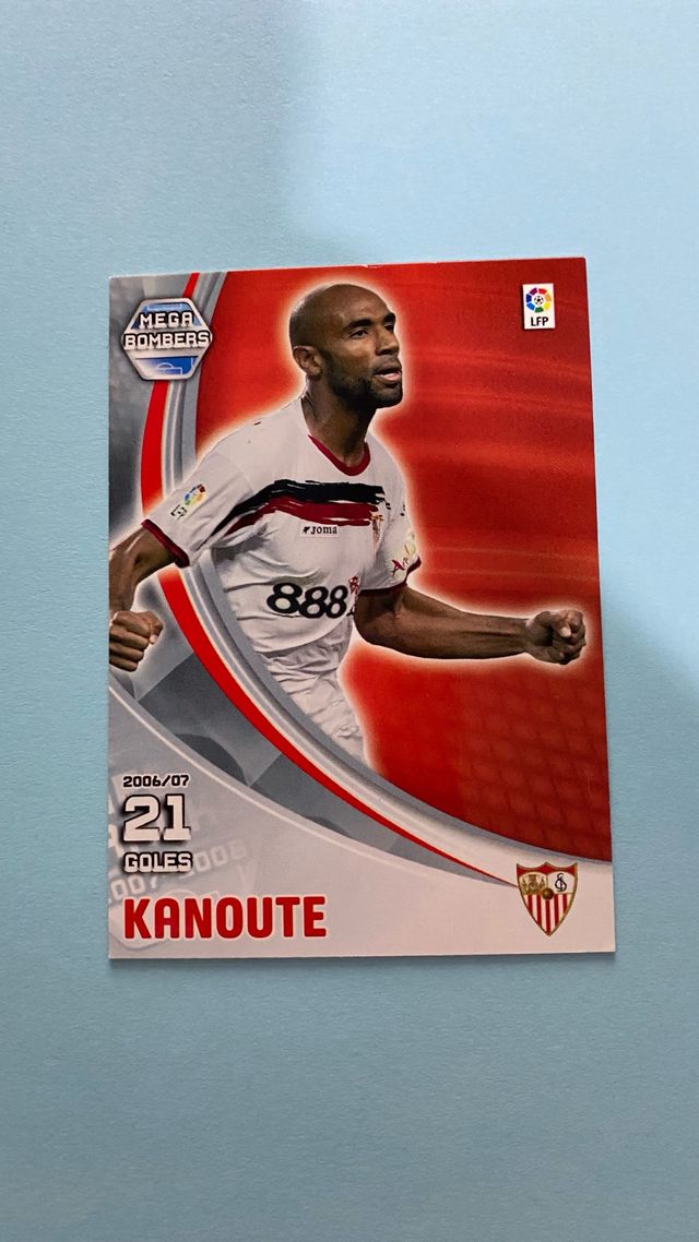 Cromo Kanouté Sevilla F.C. 2006-07