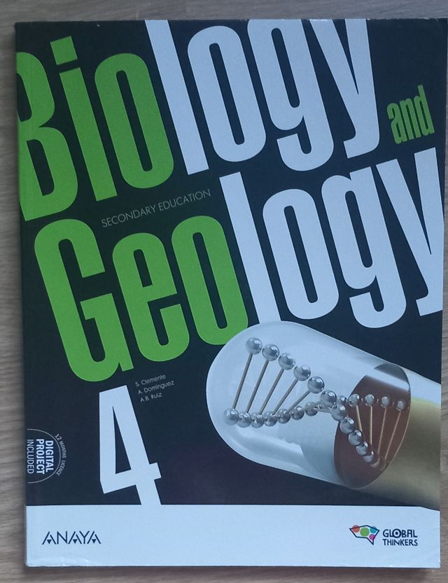 Biology and Geology 4. Student's Book