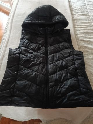 Chaleco negro hombre talla M