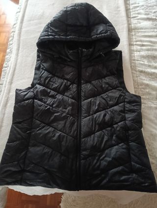 Chaleco negro hombre talla M