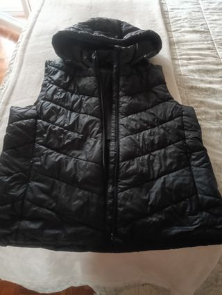 Chaleco negro hombre talla M