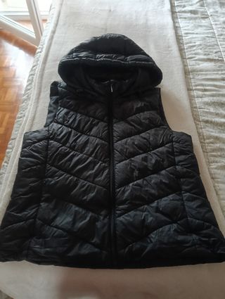 Chaleco negro hombre talla M
