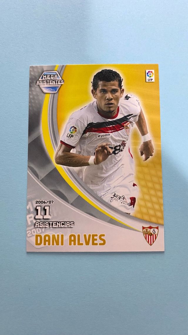 Cromo Dani Alves Sevilla F.C.