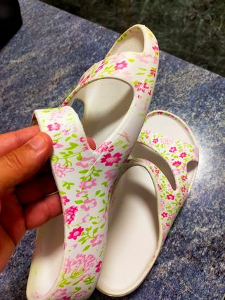 Chanclas Mujer Verano Flores