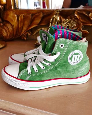 Zapatillas Mustang verdes