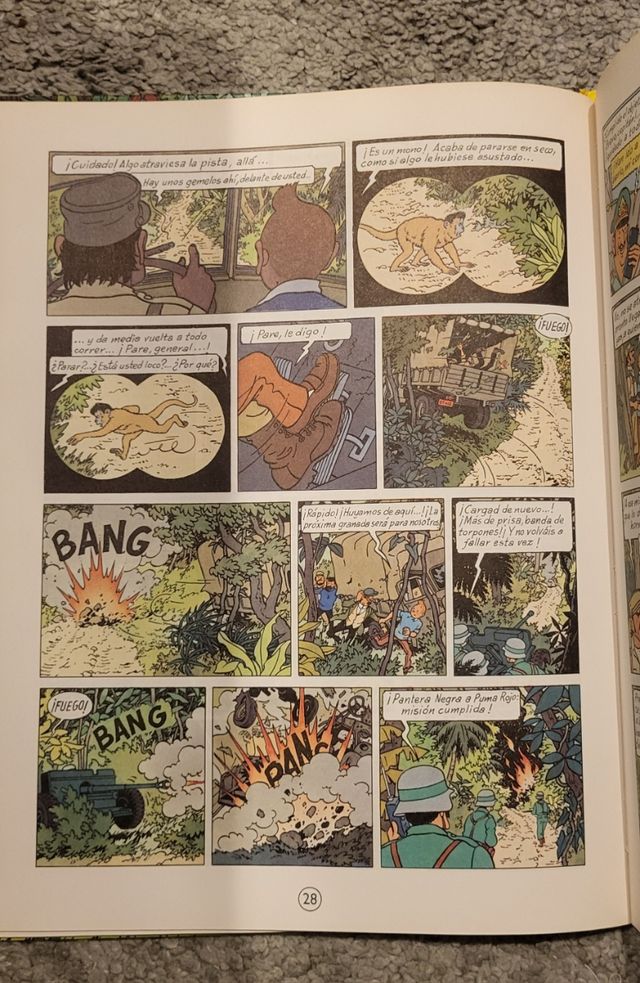 Tintin y los Picaros 