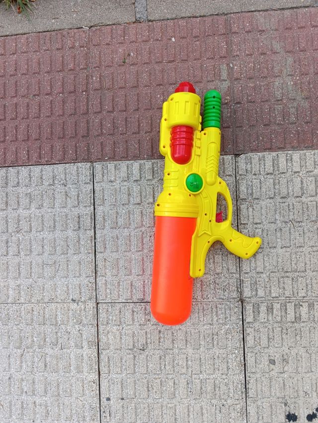 Pistola agua doble cañón