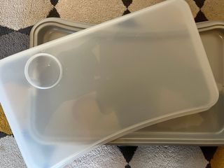 Bandeja Hauck Alpha+ Cinza - Cadeira Alta