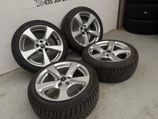 Juego Llantas 17 pulgadas 5x112 Mercedes Audi WW