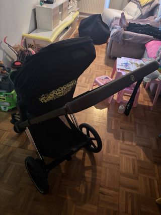 Cybex e-Priam Black Rose Gold