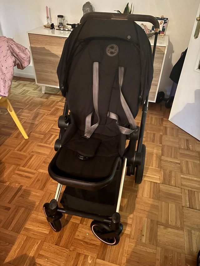 Cybex e-Priam Black Rose Gold