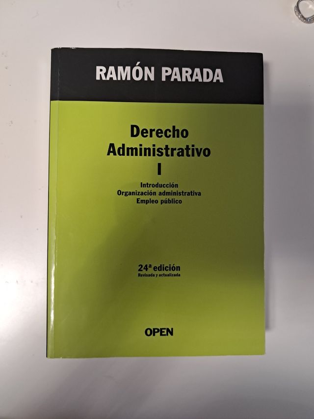 DERECHO ADMINISTRATIVO I 24 ª EDICION