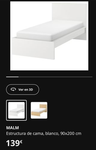 *OFERTA* 90€ CAMA + SOMIER + 2 CAJONES ALMACENAJE