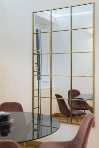 OFERTON! Espejo ventana forja industrial 150x90cm