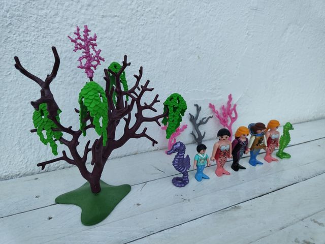 Playmobil sirenas: 5 figuras