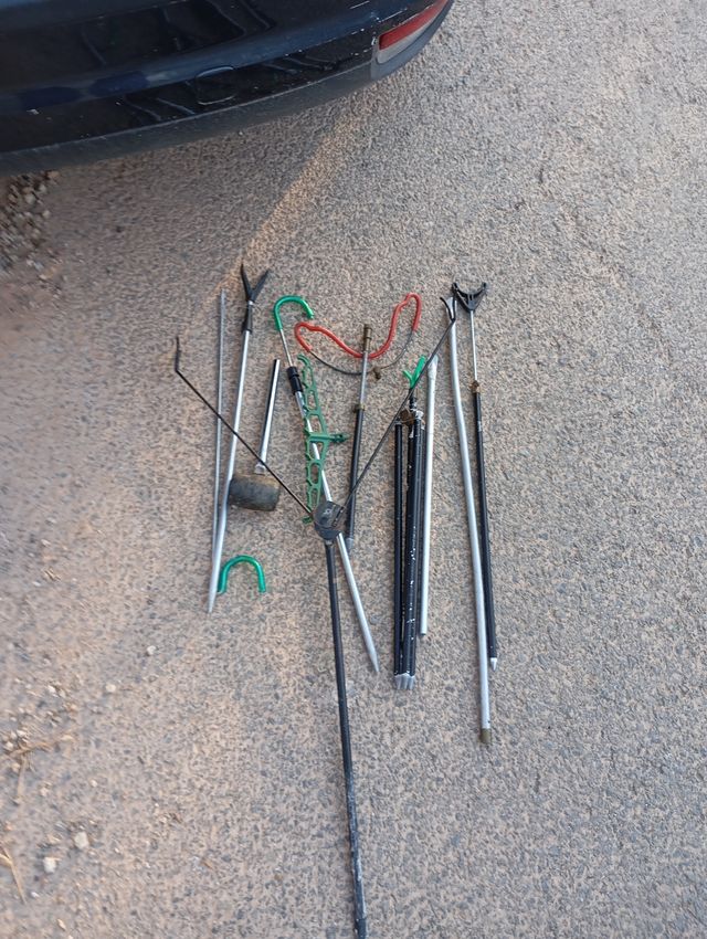 Soportes Cañas Pesca Flotador