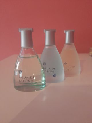 3 Miniaturas Loewe Agua (10ml)