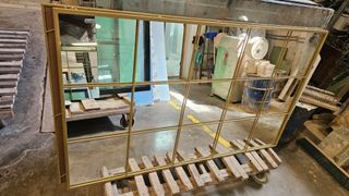 OFERTON! Espejo ventana forja industrial 150x90cm