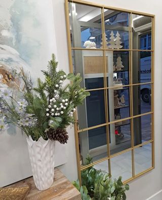 OFERTON! Espejo ventana forja industrial 150x90cm