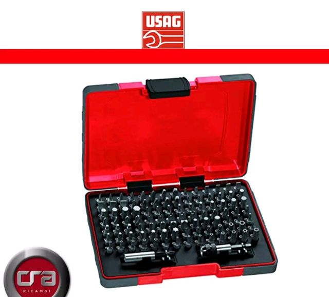 Set inserti avvitatore 100pz Usag