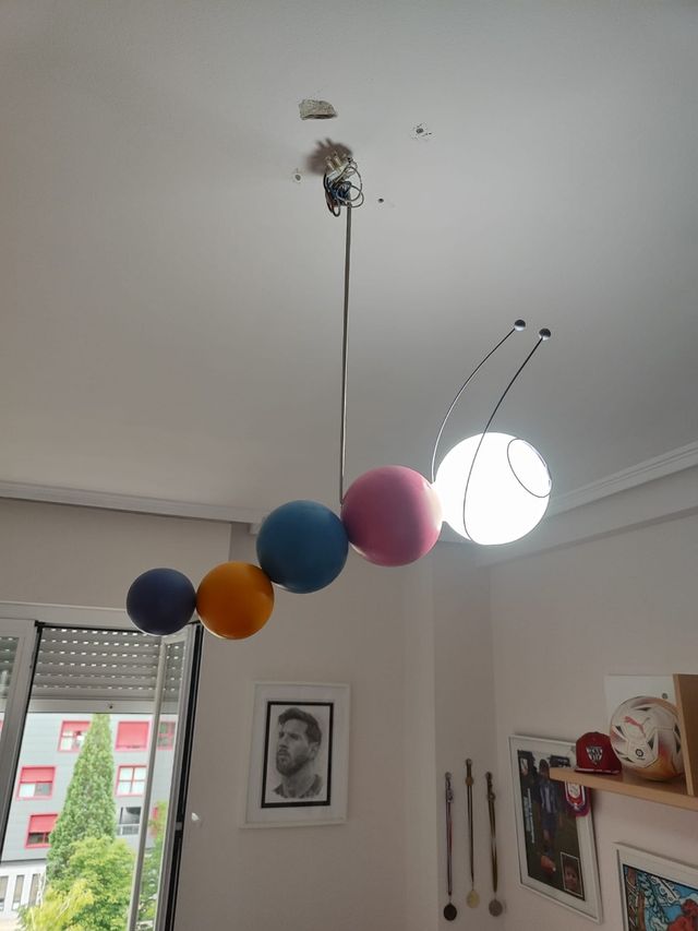 Lámpara infantil multicolor