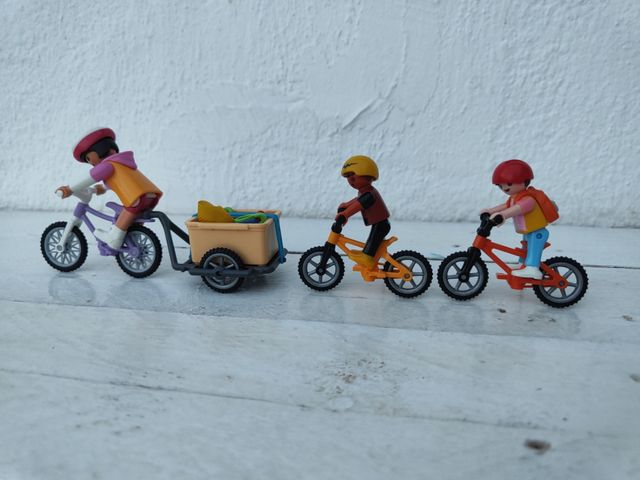 Playmobil Bicicletas - 3 Figuras