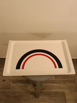 Vassoio Guzzini bianco arcobaleno