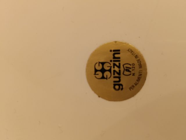 Vassoio Guzzini bianco arcobaleno