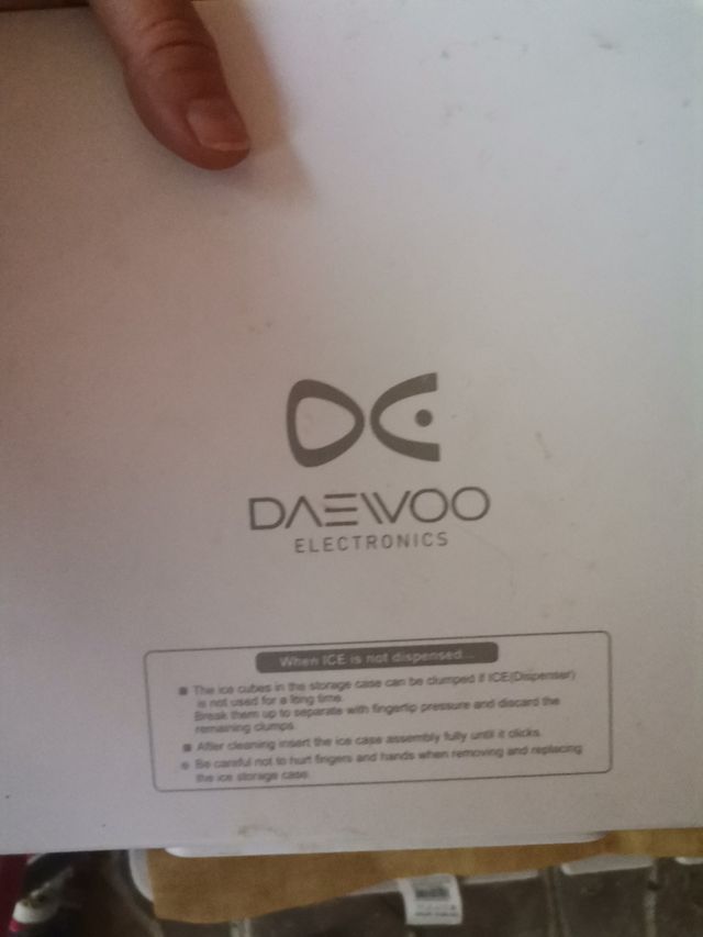 Cajón hielo Daewoo - Repuesto