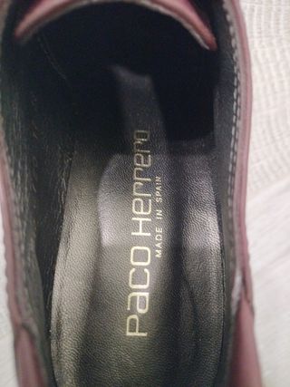Zapatos Paco Herrero rojos