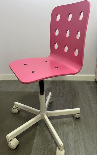 Silla Ikea escritorio rosa URGE!!!!