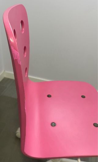 Silla Ikea escritorio rosa URGE!!!!