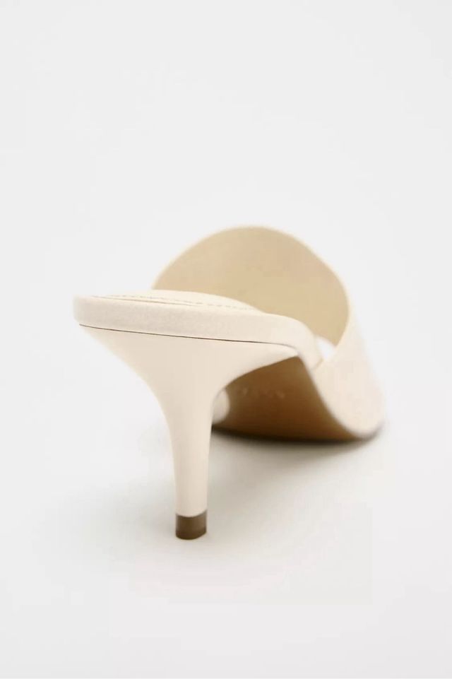 Sandalias mules piel Zara