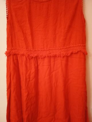 Vestido rojo fiesta - Talla M