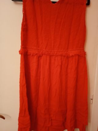 Vestido rojo fiesta - Talla M