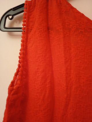 Vestido rojo fiesta - Talla M
