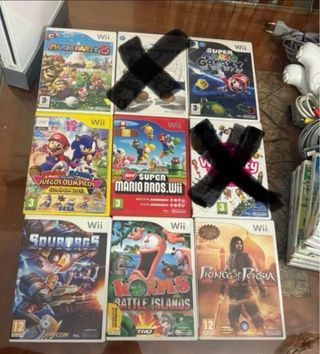 7 Juegos Wii - Mario, Sonic, + más